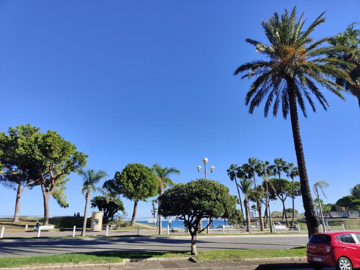 Le 323 Prom - 2 Chambres - Ac - Parking - Tram Et Supermarche Proches - Front De Mer Nice Exterior foto
